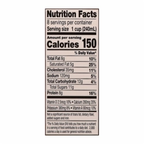 Mayfield Vitamin D Whole Milk Perspective: top