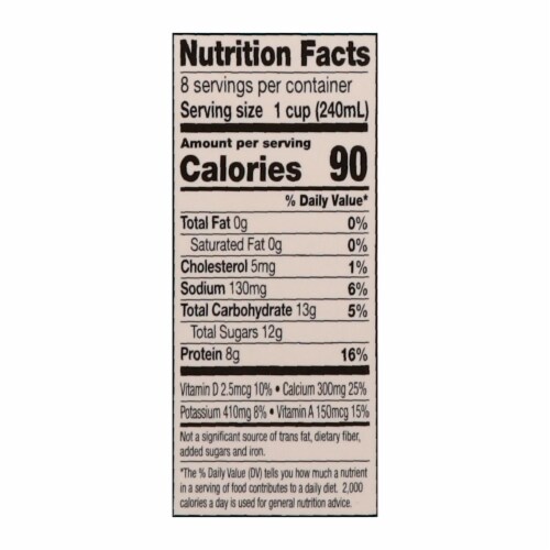 Mayfield Fat Free Skim Milk Perspective: top