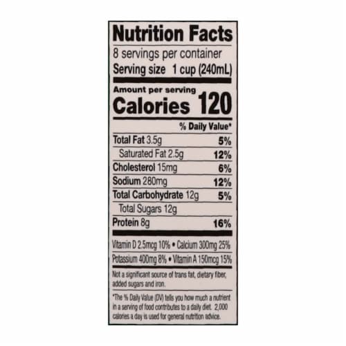 Mayfield Cultured 1.5% Reduced Fat Buttermilk Perspective: top
