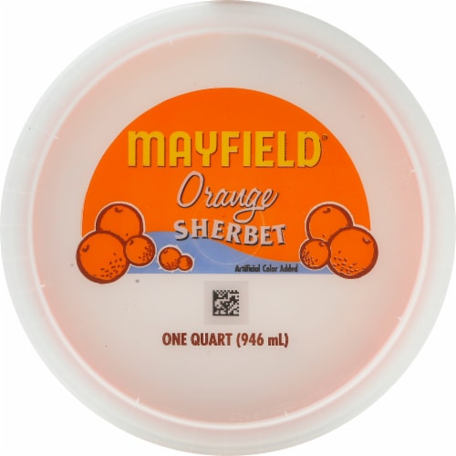 Mayfield Orange Sherbet Perspective: top