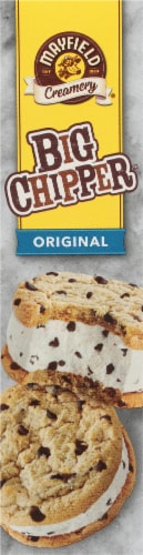 Mayfield Creamery® Big Chipper Original Multipack Ice Cream Sandwiches Perspective: top