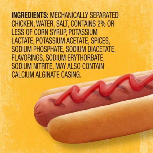 Foster Farm Chicken Franks Perspective: top