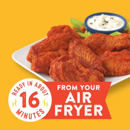 Foster Farms Hot 'N Spicy Chicken Wings Perspective: top