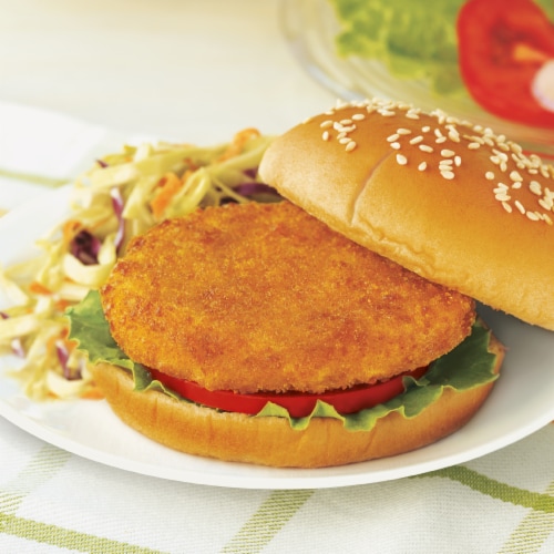 Foster Farms Classic Chicken Patties, 28 Oz Perspective: top