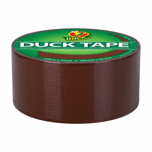 Duck® Color Duct Tape - Brown Perspective: top