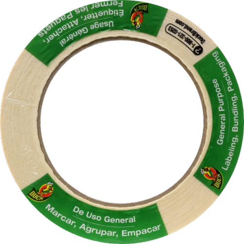 Duck® Brand General Purpose Masking Tape - Tan Perspective: top