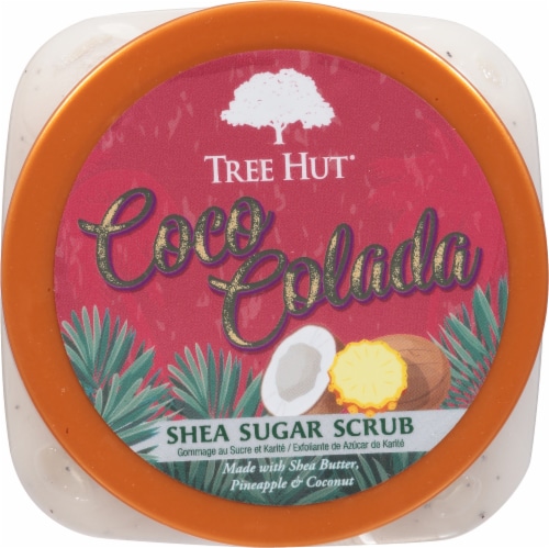 Tree Hut® Coco Colada Shea Sugar Scrub Perspective: top