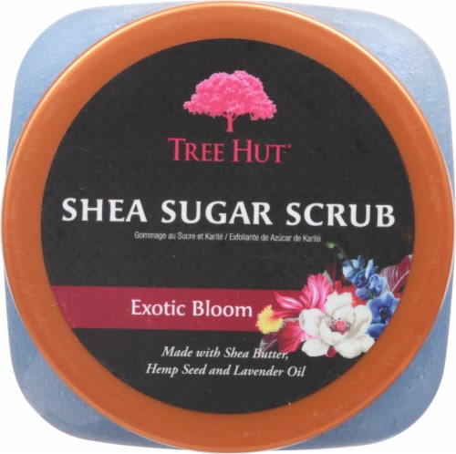 Tree Hut® Exotic Bloom Shea Sugar Scrub Perspective: top