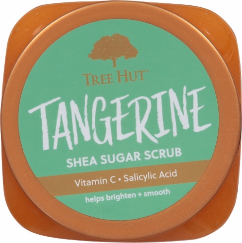 Tree Hut® Tangerine Shea Sugar Scrub Perspective: top