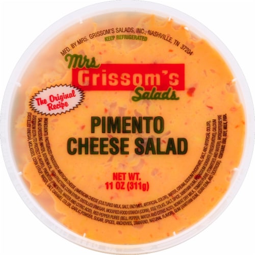 Mrs. Grissom's Original Recipe Pimento Cheese Spread Perspective: top
