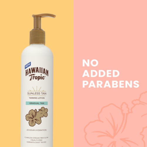 Hawaiian Tropic® Gradual Tan Sunless Tanning Lotion Perspective: top