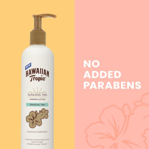 Hawaiian Tropic® Gradual Tan Sunless Tanning Lotion Perspective: top