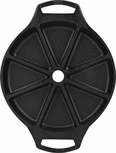 Lodge Seasoned Cast Iron Wedge Pan Perspective: top