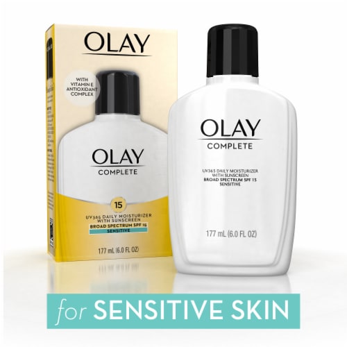 Olay Complete All Day Facial Moisturizer with SPF 15 for Sensitive Skin Perspective: top