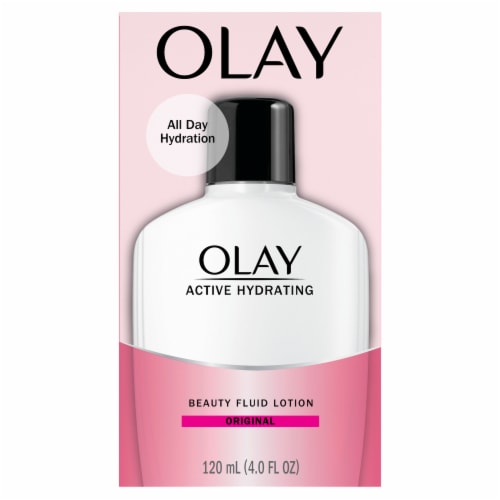 Olay Active Hydrating Moisturizing Facial Lotion Perspective: top