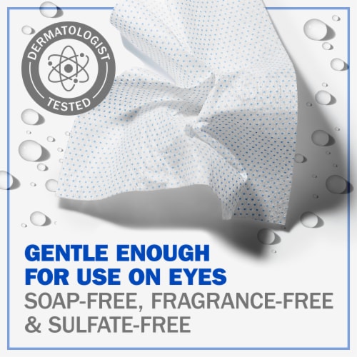 Olay Daily Facials Cleansing Facial Cloths Deeply Purifying & Activated by Water Perspective: top