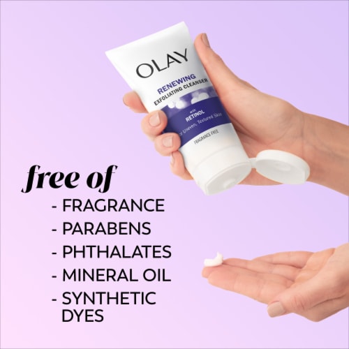 Olay Regenerist Retinol 24 Face Wash Perspective: top