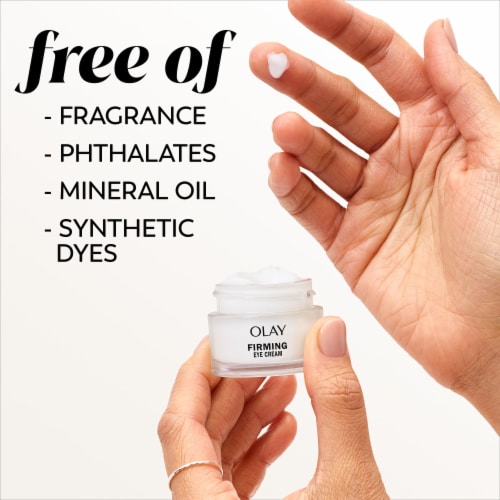 Olay Eyes Collagen Peptide 24 Fragrance-Free Eye Cream Perspective: top
