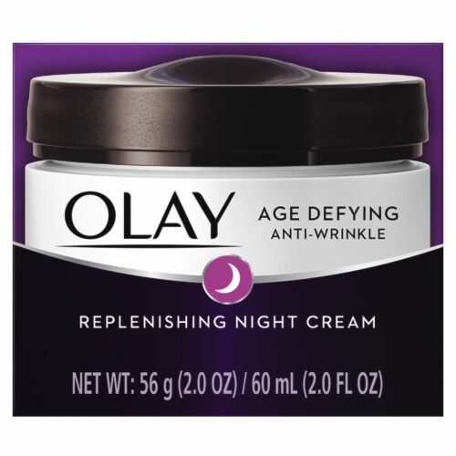 Olay Age Defying Anti-Wrinkle Night Cream Perspective: top