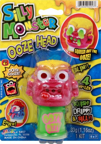 JA-RU Silly Monster Ooze Headz - Assorted Perspective: top