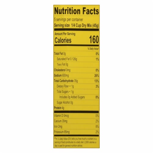Iberia Spanish Style Seasoned Yellow Rice Arroz Amarillo 8 oz Perspective: top