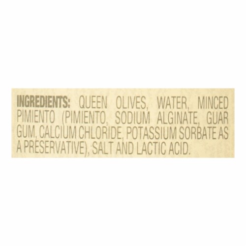 Iberia Premium Select Spanish Queen Olives 7 oz Perspective: top