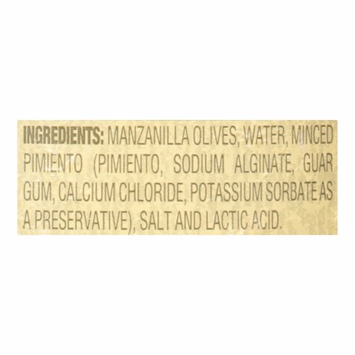 Iberia Premium Select Spanish Salad Olives 7 oz Perspective: top