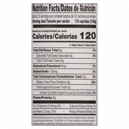 Iberia Premium Black Beans 15.5 oz Perspective: top