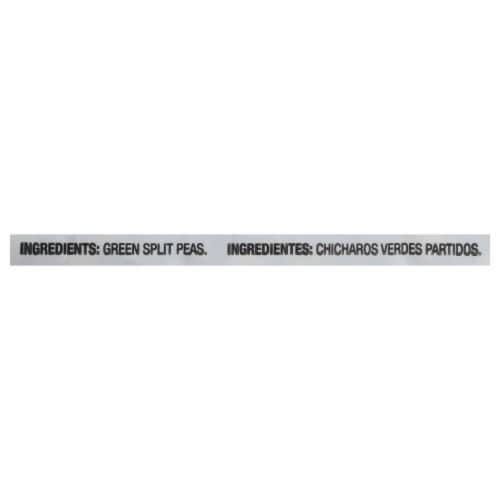 Iberia Green Split Peas 12 oz Perspective: top
