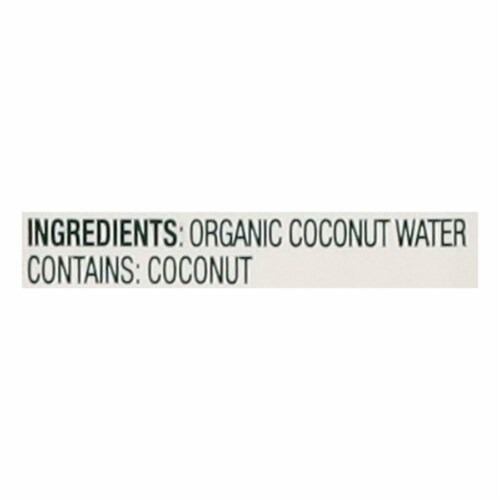 Iberia 100% Natural Coconut Water 33.8 fl oz Perspective: top