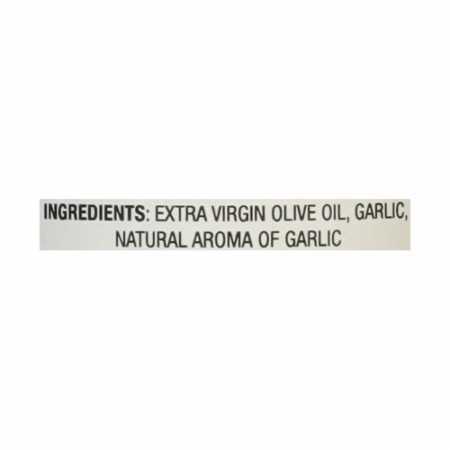 Iberia Infused Extra Virgin Olive Oil with Garlic 8.5 fl oz Perspective: top