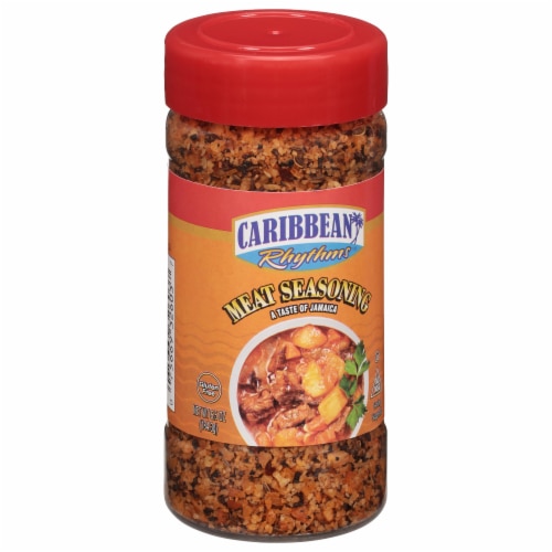 Caribbean Rhythms Meat Seasoning 6.5 oz Perspective: top