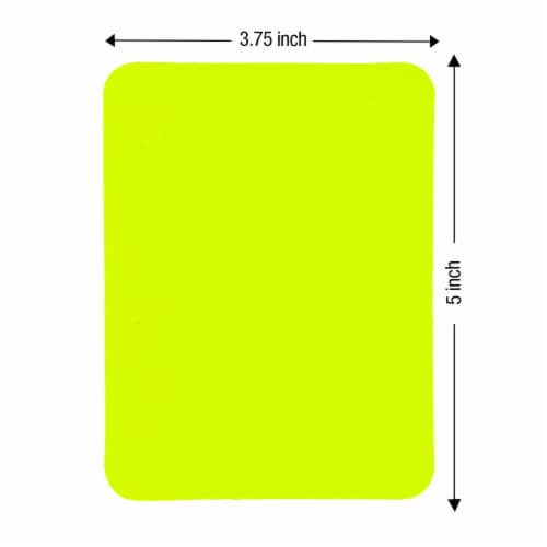 SINGER® Twill Neon Iron-On Patches Perspective: top