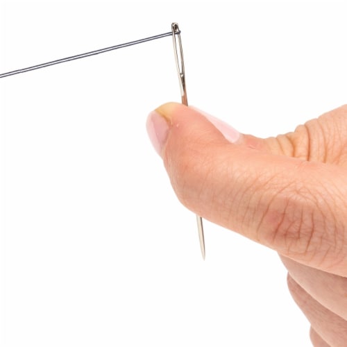 Singer® Large Eye Hand Needles W/Magnet Perspective: top
