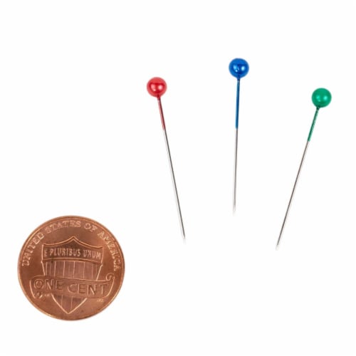 Singer Pearlized Straight Pins-Size 20 150/Pkg Perspective: top