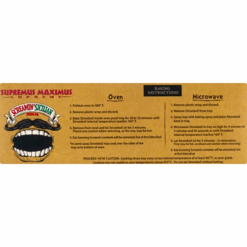 Screamin' Sicilian Supremus Maximus Stromboli Perspective: top