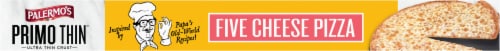Palermo's® Primo Thin™ Cheese Lovers Frozen Pizza Perspective: top