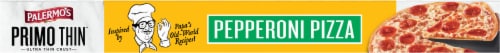 Palermo's® Primo Thin™ Pepperoni Ultra Thin Crust Frozen Pizza Perspective: top