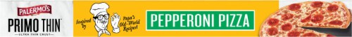 Palermo's® Primo Thin™ Pepperoni Ultra Thin Crust Frozen Pizza Perspective: top