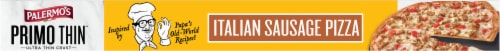 Palermo's® Primo Thin™ Italian Sausage Frozen Pizza Perspective: top