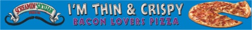 Screamin' Sicilian Bacon Lovers Pizza Perspective: top