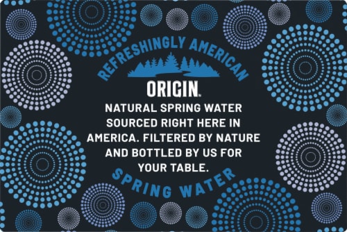 Origin Sparkling Water Pack Perspective: top