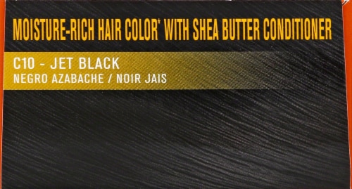 Creme of Nature® C10 Jet Black Hair Color Perspective: top