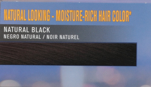 Cream Of Nature Men's Jet Black Gray Coverage Permanent Hair Color Perspective: top