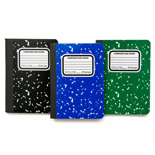 Top Flight Mini Composition Books Perspective: top