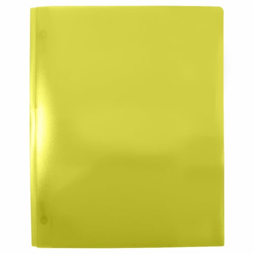 Top Flight Poly Portfolio Folder with Tangs Perspective: top