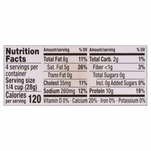 Stella® Shredded Organic Parmesan Cheese Cup Perspective: top