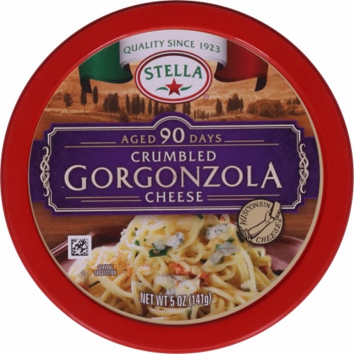 Stella® Gorgonzola Cheese Crumbles Perspective: top