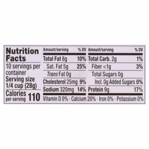 Stella® Shredded Parmesan Cheese Cup Perspective: top