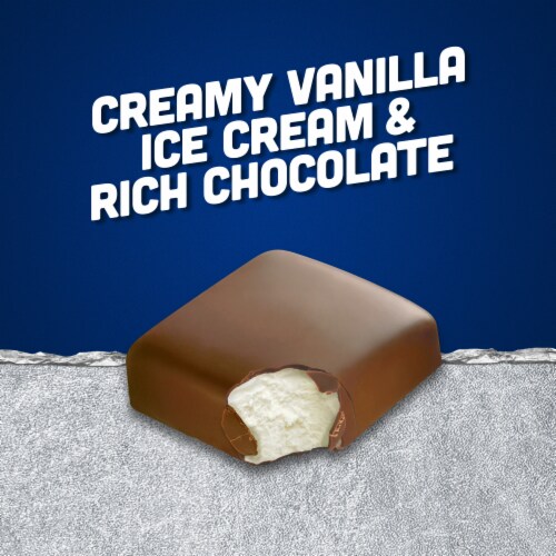 Klondike No Artificial Growth Hormones & Certified Kosher Vanilla Ice Cream Bars Perspective: top